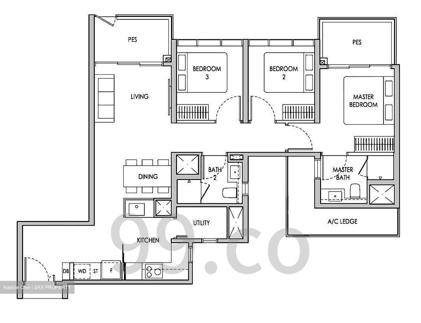 Sengkang Grand Residences (D19), Apartment #565629501